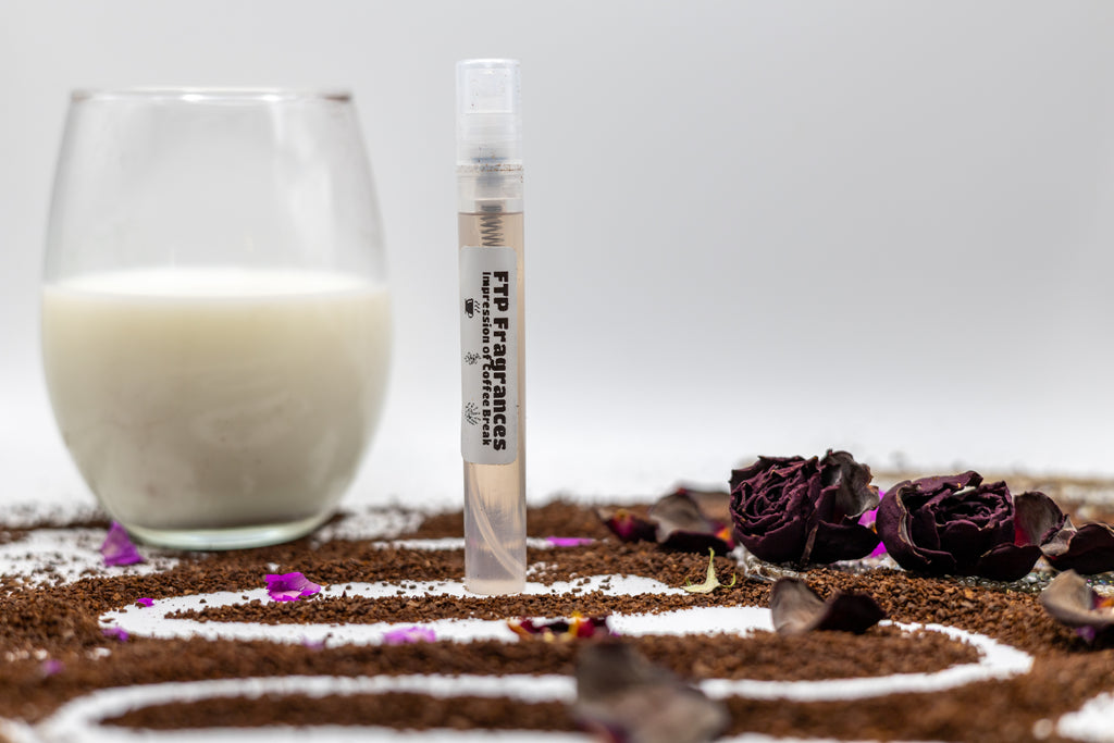 
FTP Midnight Roast 5ml fragrance decant sample hand-decanted from Coffee Break rich roasted coffee warm gourmand scent