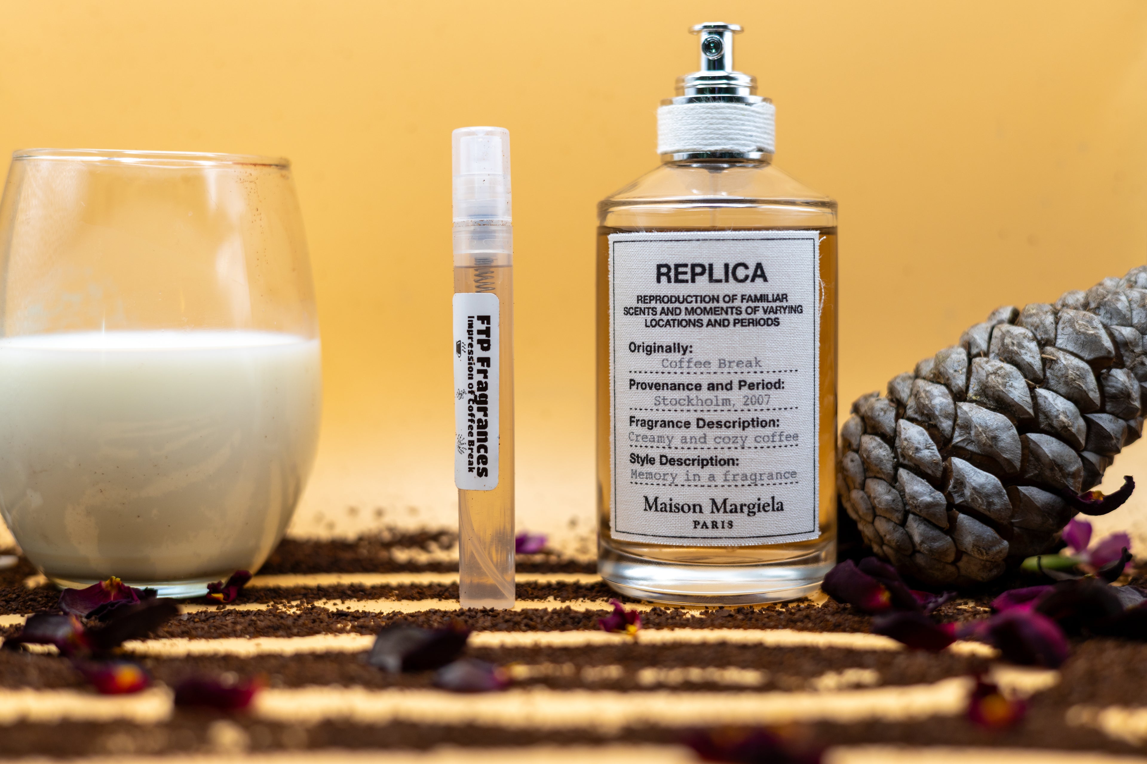 
FTP Midnight Roast 5ml fragrance decant sample hand-decanted from Coffee Break rich roasted coffee warm gourmand scent