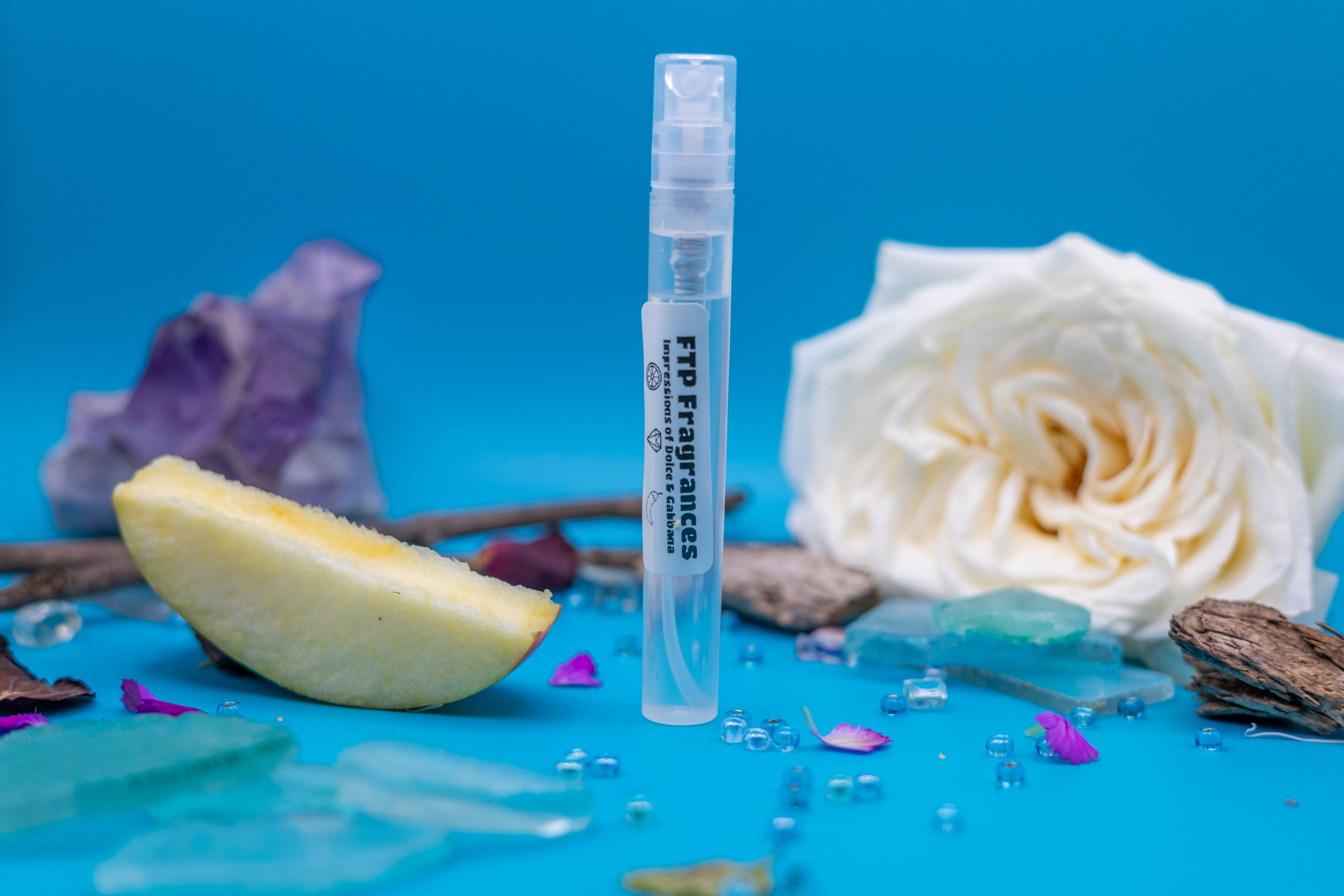 FTP Coastal Edge 5ml fragrance decant sample hand-decanted from Dolce and Gabbana Light Blue Pour Homme EDT fresh aquatic citrus