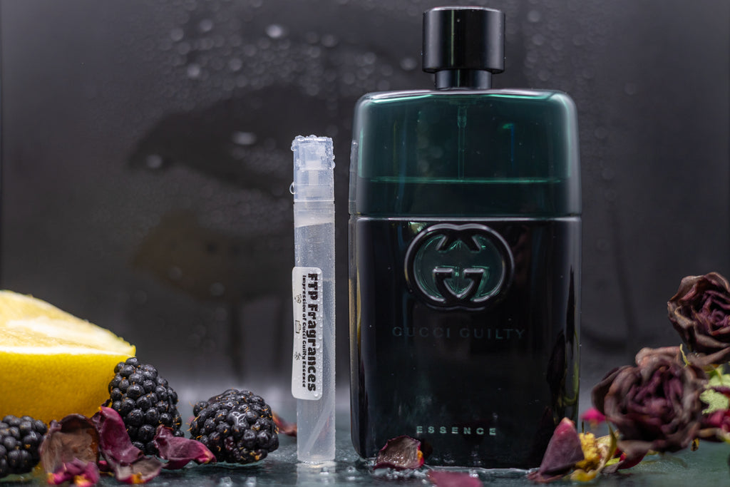 FTP Urban Slate 5ml fragrance decant sample hand-decanted from Gucci Guilty Essence woody aromatic masculine cologne