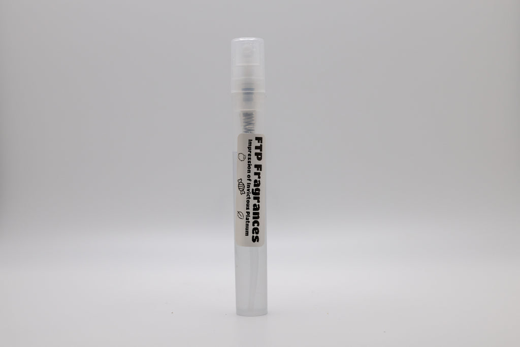 FTP Royal Platinum 5ml fragrance decant sample hand-decanted from Paco Rabanne Invictus Platinum EDP fresh aromatic woody