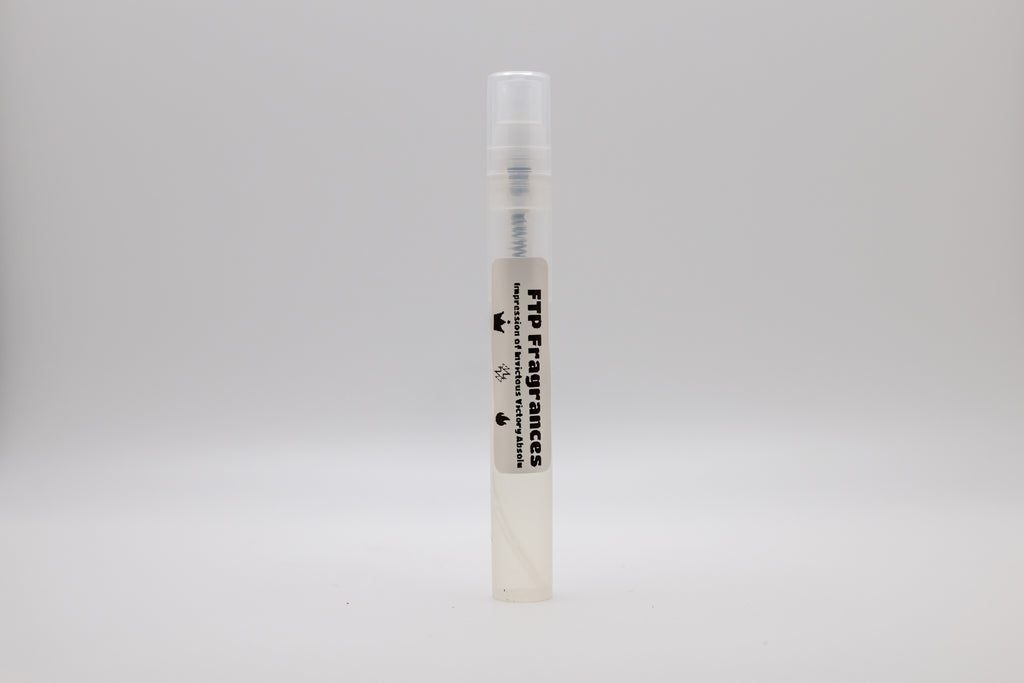 FTP Victory Noir 5ml fragrance decant sample hand-decanted from Paco Rabanne Invictus Victory Absolu rich woody vanilla masculine
