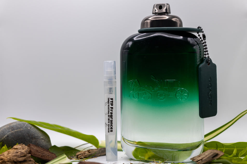 FTP Emerald Rush 5ml fragrance decant sample hand-decanted from NYC Green fresh green aquatic urban masculine scent