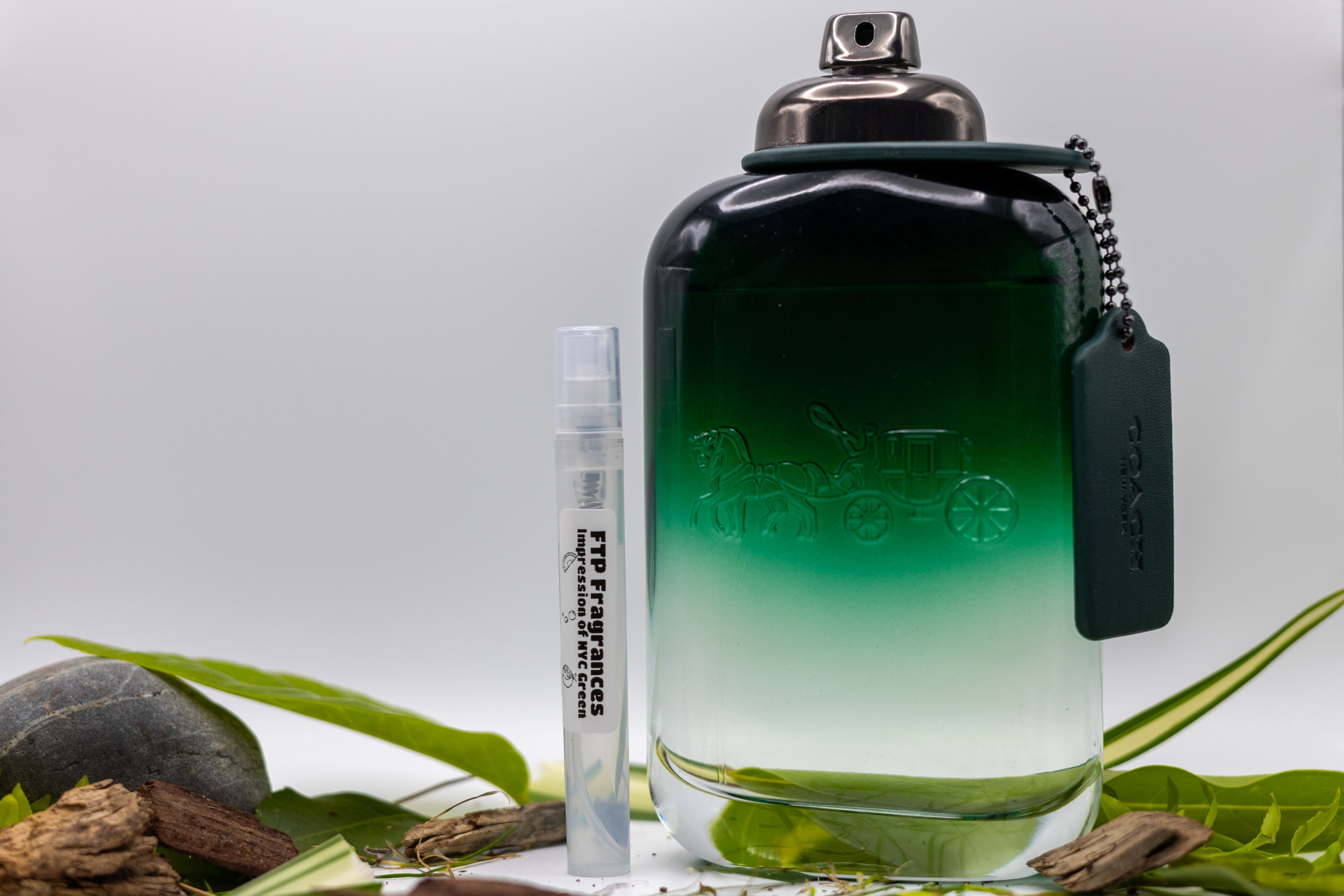 FTP Emerald Rush 5ml fragrance decant sample hand-decanted from NYC Green fresh green aquatic urban masculine scent